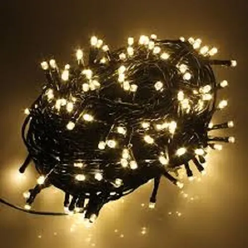 Cordão De Led Fixo Led F/verde 100l Macho/femea 110v/220v Luzes Morno Com Fio Verde 220v Foto 1