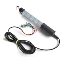 Cordão De Luz Pendente 30 Leds Cabo 5m - Garra Bateria 12v Foto mini  2