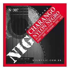 Cordas Nig Para Charango Boliviano Nylon Preto - N307 Foto mini 2