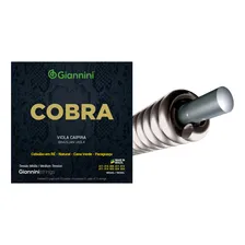 Cordas Viola Caipira Cobra Tensão Media Giannini Niquel Foto mini 4