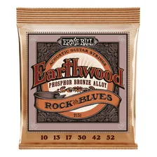 Cordas Violao 010 Aço Earthwood Phosphor Bronze Ernie Ball Foto mini 1