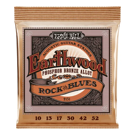 Cordas Violao 010 Aço Earthwood Phosphor Bronze Ernie Ball Foto 1