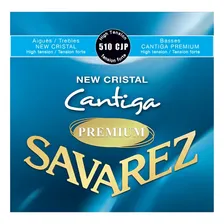 Cordas Violão Savarez New Cristal Cantiga Premium 510cjp Foto  mini 1
