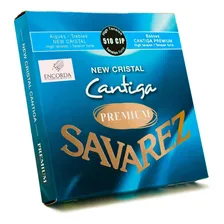 Cordas Violão Savarez New Cristal Cantiga Premium 510cjp Foto mini  3