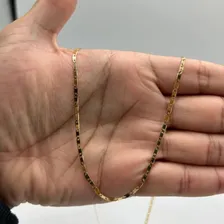 Cordão Corrente Masculina Ouro 18k Piastrine 70cm 5,3 Gramas Cor Amarelo Foto mini 2