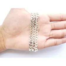 Cordão Corrente Prata 925 Italiana Maciça Grumet 70 Cm 6mm Cor Prateado Foto mini 4