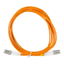 Cordão De Fibra Óptica Duplex 2,5m Multimodo Lc Lc 62,5/125 Foto mini 1