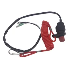 Cordão De Segurança Com Botão Corta Circuito Jet Motor De Popa Foto mini 1