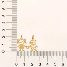 Cordão Feminino Rommanel Com Pingente - 50 Cm 531639 541937 Cor Dourado Foto mini 4