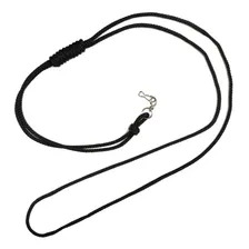 Cordão Fiel Para Apito Preto Trançado Vigilante - Simples Foto mini 2