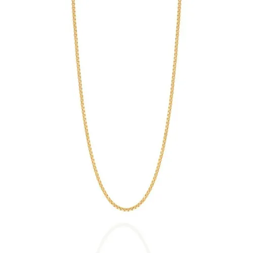 Cordão Rommanel Veneziana 60cm Banhado Ouro 18k Fino 531312 Cor Dourado Foto 1