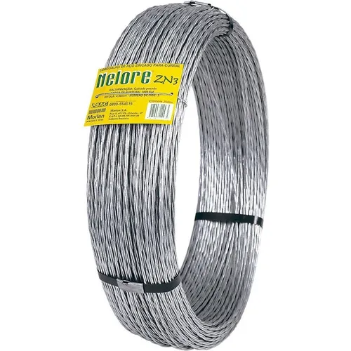 Cordoalha Para Curral Morlan Nelore Zn3 - 3fios - 500m Foto 1