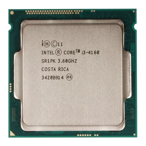 Core I3 4160 Lga 1150 3.60 Ghz 3mb Cache Testado E Foto 1