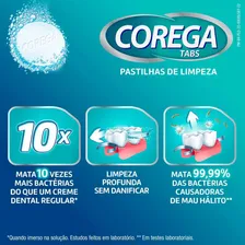 Corega Tabs 3 Minutos Limpador De Dentaduras 60 Unidades Foto mini 2
