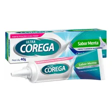 Corega Ultra Creme Fixador Para Dentaduras Menta 12h 40g Foto mini 2