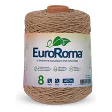 Cores Barbante Euroroma 600g Fio Número 4/8 Colorido Cor Bege - Barbante Euroroma Foto mini 1