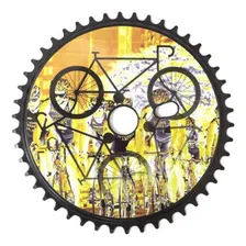 Coroa 46d Aço Desenho Bike Foto mini 1