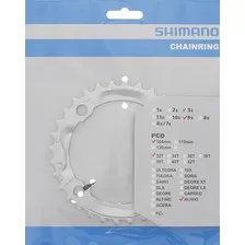 Coroa Bike Mtb Shimano Alivio 32 Dentes Bcd 104mm 4 Furos Foto mini 4