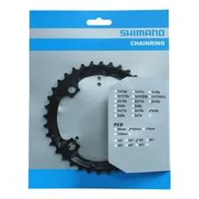 Coroa Engrenagem Shimano Deore 36 Dentes M590 Bcd 104mm 36t Foto mini  3