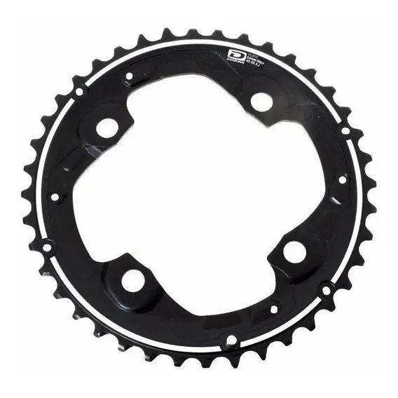 Coroa Engrenagem Shimano Deore Fc M615 40d 2x10 Bcd 104mm Foto 1