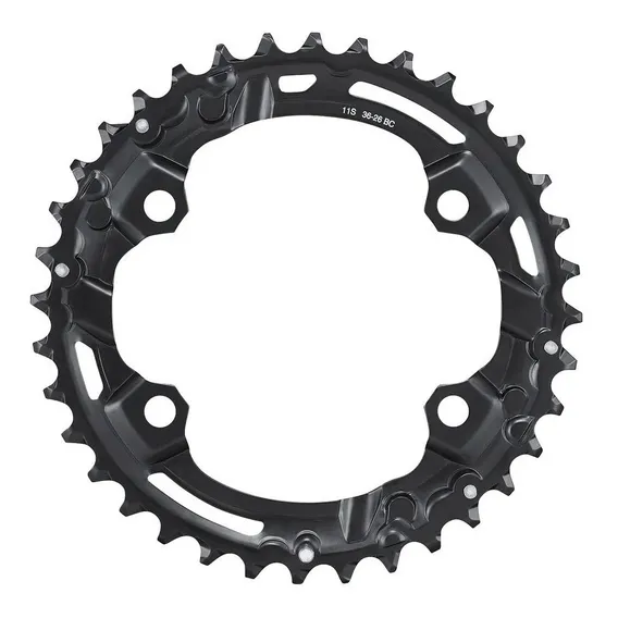 Coroa Engrenagem Shimano Deore M5100 36d 2x 11v Bcd 96mm Foto 1