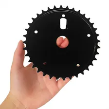 Coroa Engrenagem Volante Bicicleta 36 Dentes Aço Cor Preto Foto mini 2