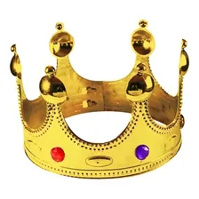 Coroa PrĂncipe Dourada Coroa Regulável - Cor Dourado Foto mini 1