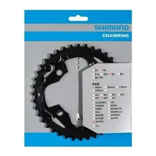 Coroa Shimano Acera Fc M3000 40d Bcd 96mm Engrenagem Bike Foto mini 2