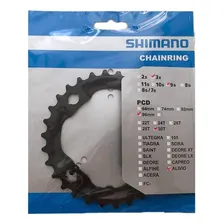 Coroa Shimano Alivio Fc M4000 / M4050 30d Bcd 96mm 3x9v 27v Foto mini 3