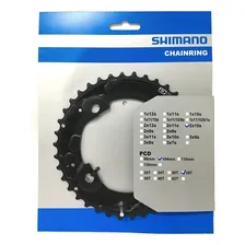 Coroa Shimano Deore Fc-m615 38d Bcd 104mm P/ 2x10v Foto mini 4