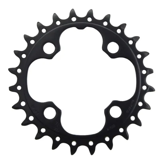 Coroa Shimano Deore M590 24 Dentes Bcd 64mm 10v Foto 1