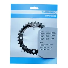 Coroa Shimano Deore M590 32d Bcd 104mm 3x9v Foto mini 3