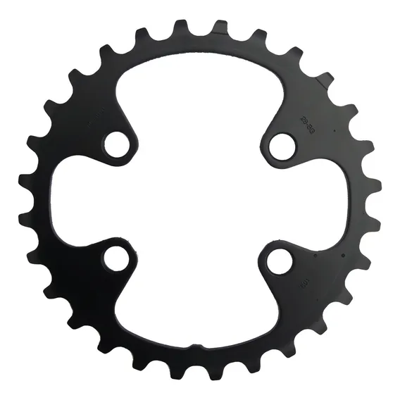 Coroa Shimano Deore M6000 28 Dentes 10v Bcd 64mm Japan Foto 1