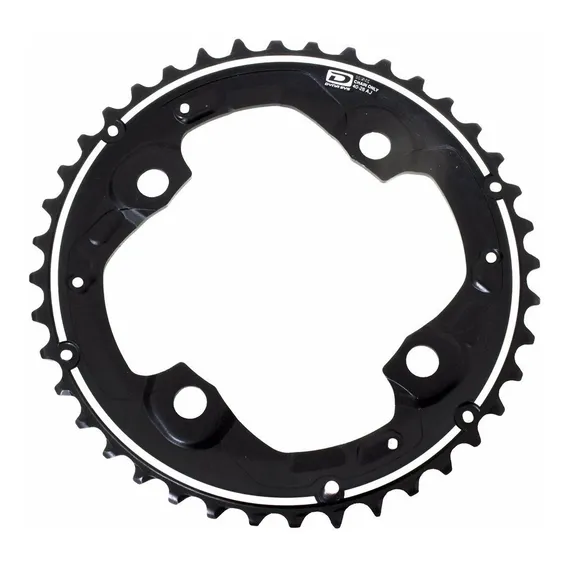 Coroa Shimano Deore M615 40t Bcd 104mm 2x10 Mtb Dynasys Foto 1