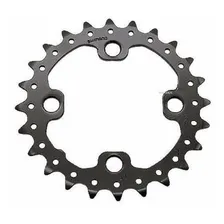 Coroa Shimano Deore Slx 2x10 10v 24t M675 Pcd 64mm Bike Top Foto  mini 1