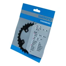 Coroa Shimano Deore Slx 2x10 10v 28t M675 Bcd 64mm Bike Top Foto mini 3