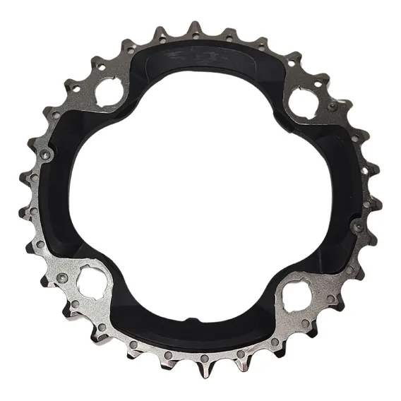 Coroa Shimano Slx M672 30 Dentes Bcd 96mm P/ 3x10 40/30/22 Foto 1