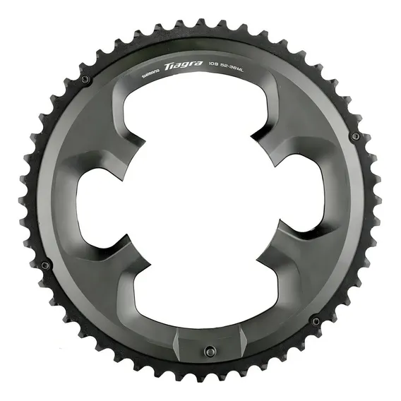 Coroa Shimano Tiagra 4700 52 Dentes Bcd 110mm 10v Speed Foto 1