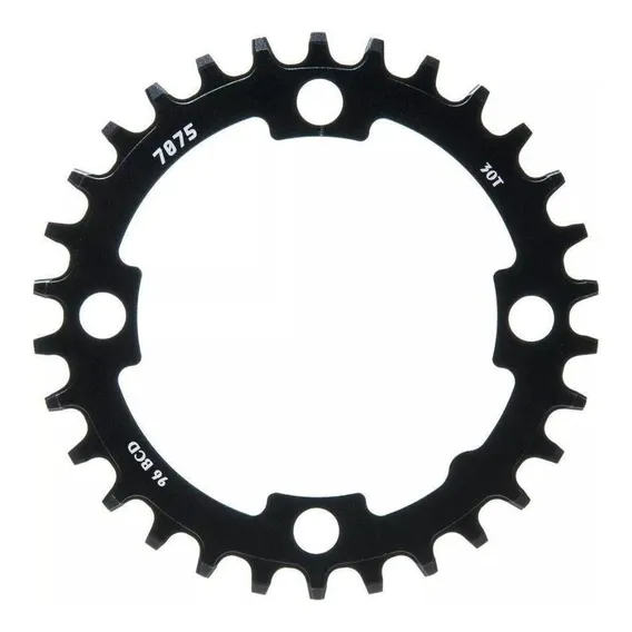 Coroa Sunrace Narrow Wide Single Mx AlumÃnio Bcd 96mm 30t Foto 1