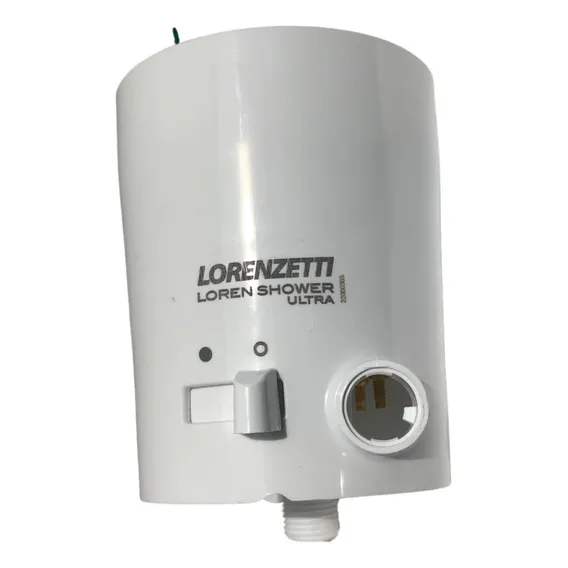 Corpo Chuveiro Loren Shower Eletrônico Ls-03 Lorenzetti Acabamento Polido Cor Branco Foto 1