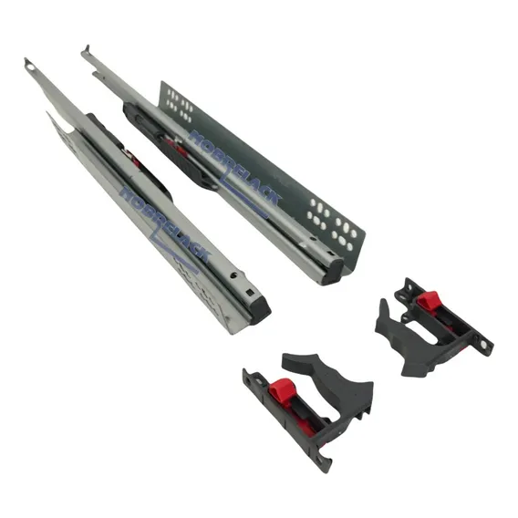 Corrediça InvisÃvel Oculta 45cm Com Amortecedor 30kg Total Foto 1