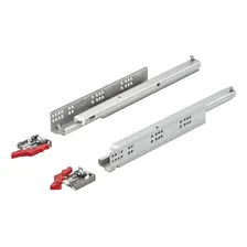 Corrediça Para Gaveta InvisÃvel Oculta 450mm Hafele com Amortecedor Foto mini 1