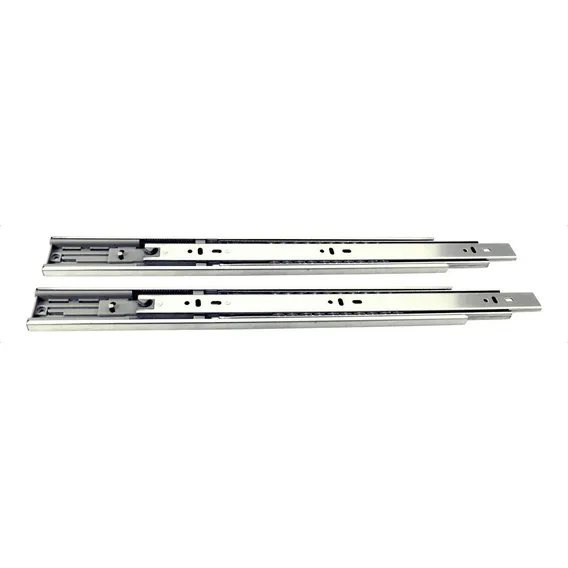 Corrediça Trilho Amortecedor 30cm Reforçada Moveis 05 Pares Foto 1