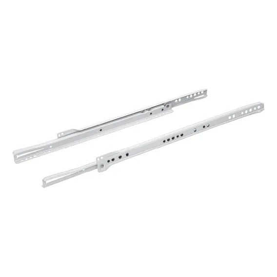 Corrediça Trilho Gaveta Armário 35cm 350mm Branca Fgvtn Foto 1