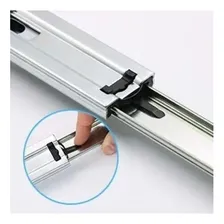 Corrediça Trilho Gaveta Armário Cozinh Telescópica 35cm 1par Foto mini  2