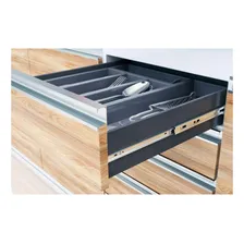 Corrediça Trilho Gaveta Armário Cozinh Telescópica 35cm 1par Foto mini  3