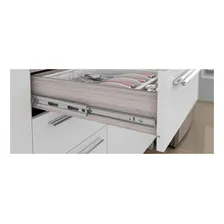 Corrediça Trilho Gaveta Armário Cozinh Telescópica 35cm 1par Foto mini 4