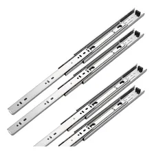 Corrediça Trilho Gaveta Armário Cozinh Telescópica 35cm 1par Foto  mini 1