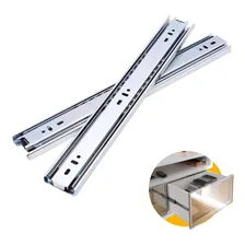 Corrediça Trilho Telescópica 65 Cm Steel P/ 40 Kg - 7 Pares Cor Azul-aço Foto mini 1