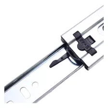 Corrediça Trilho Telescópica 65 Cm Steel P/ 40 Kg - 7 Pares Cor Azul-aço Foto mini 3